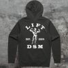 Heavy Weight Hoodie - Faded Black Photo 3