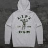 Heavy Weight Hoodie - Athletic Heather (Green Ink) Photo 3