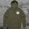 Heavy Weight Hoodie - Army Green Photo 2